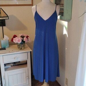 NWT Zara  Blue Knit Dress